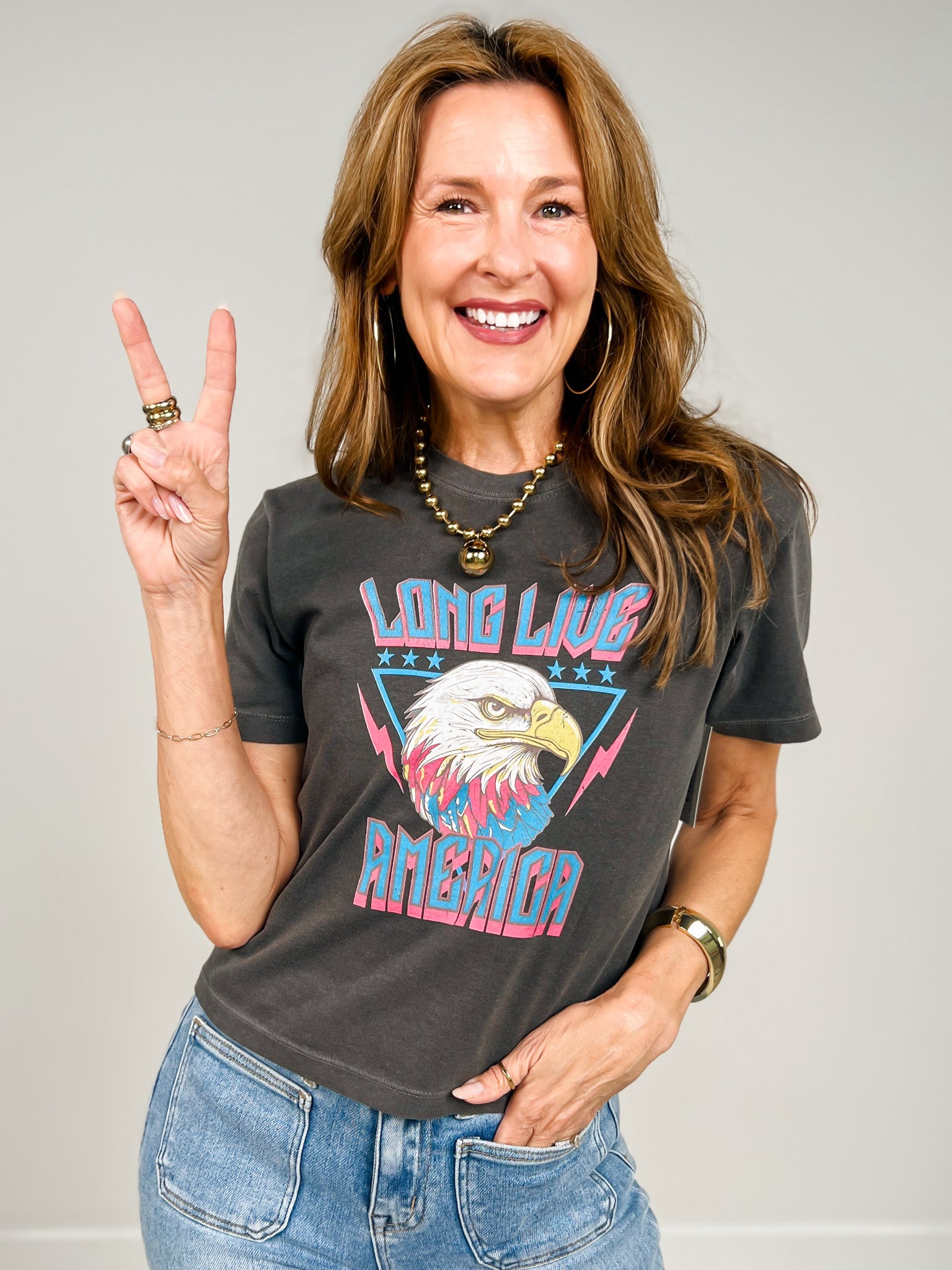 Long Live America Graphic Tee