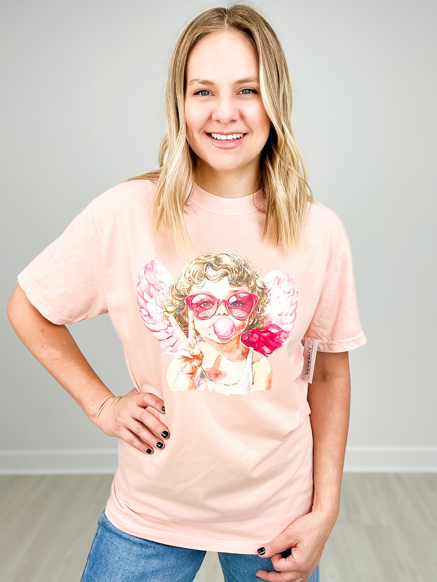 Bubblegum Cupid Graphic Tee