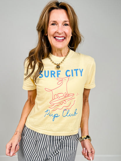 Surf City Pup Club Graphic Tee