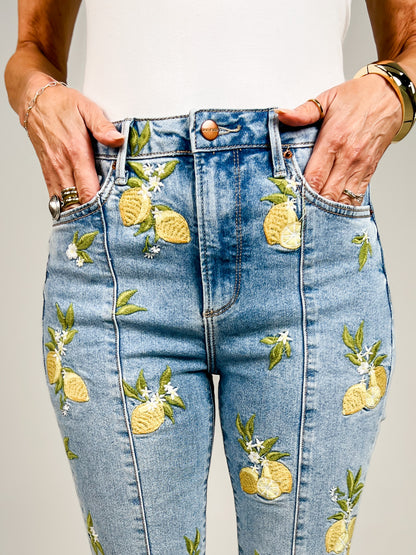 Driftwood Kiki Limincello Denim Jeans