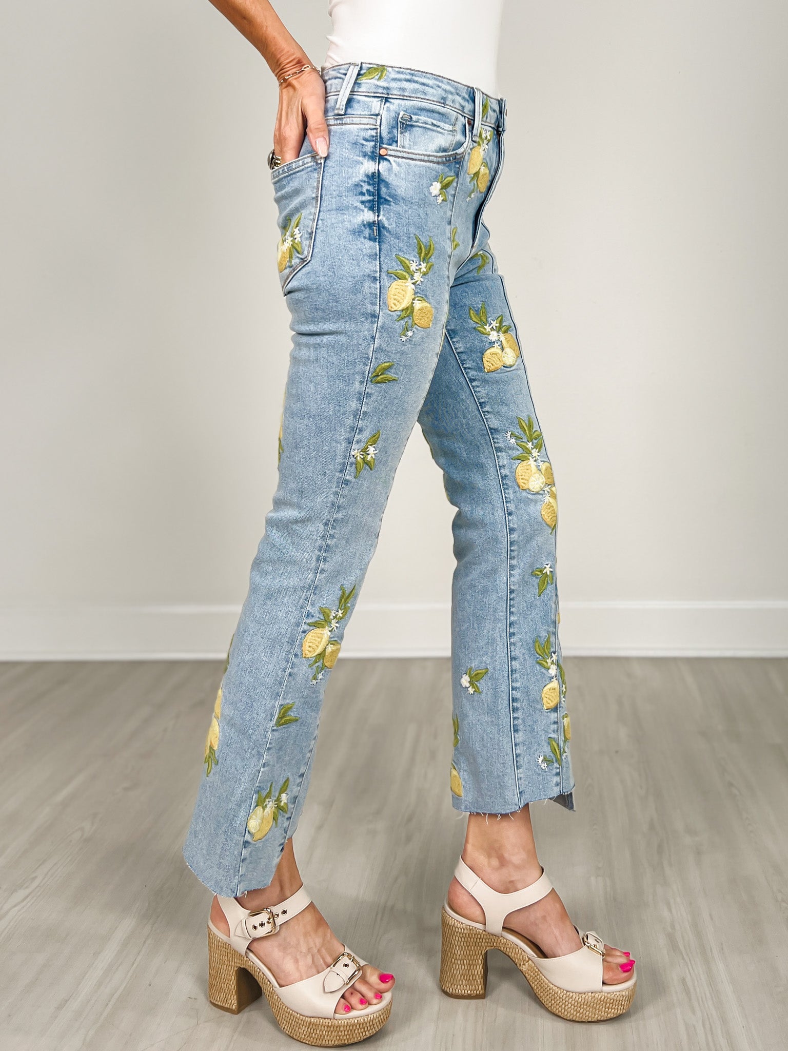 Driftwood Kiki Limincello Denim Jeans