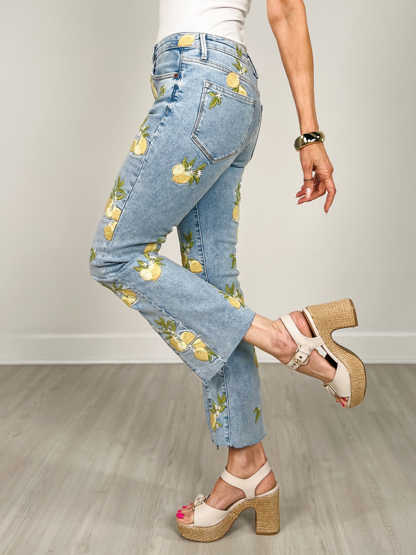 Driftwood Kiki Limincello Denim Jeans