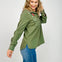 Billy T Birds of a Feather Button Up Top