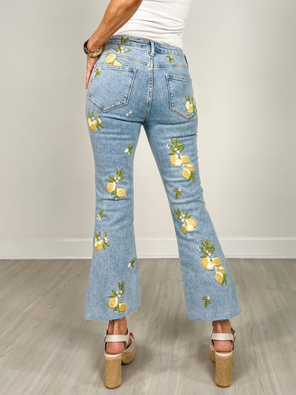 Driftwood Kiki Limincello Denim Jeans