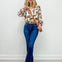 Vintage Western Button-Down Woven Top