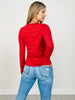 Classic Cable Ribbed Knit Sweater