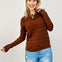 Classic Cable Ribbed Knit Sweater
