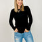 The Lucy Long Sleeve Crew Neck - Jewel Tones