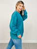 The Eleanor Mineral Wash Fleece Sweatshirt - Jewel Tones