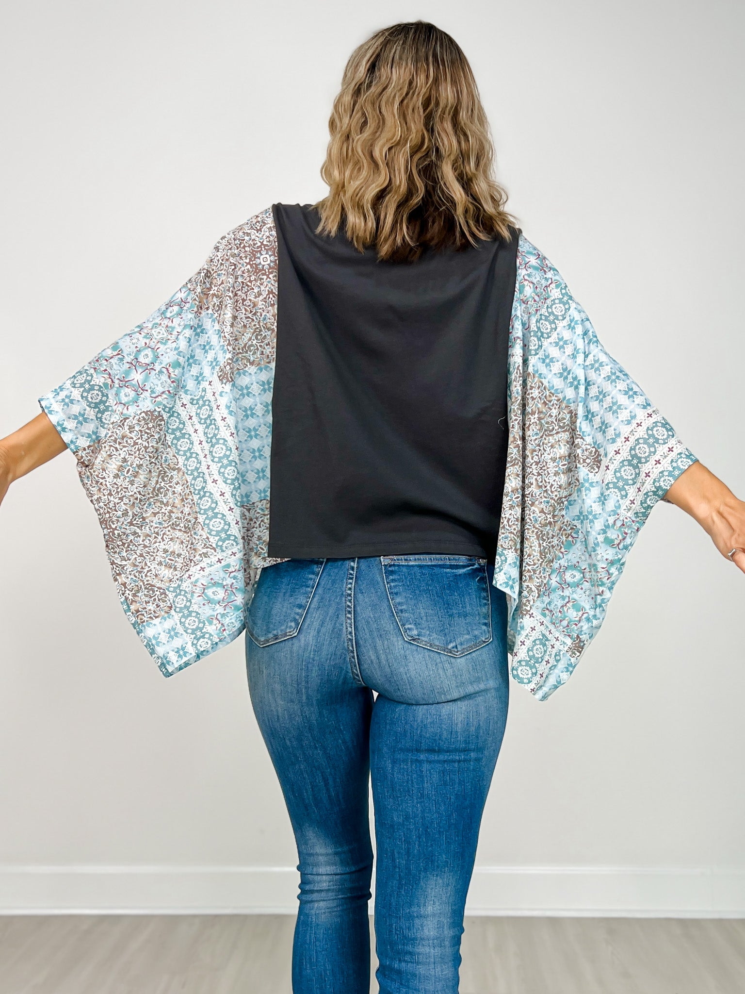 Rock & Roll World Tour Vintage Graphic Kantha Top