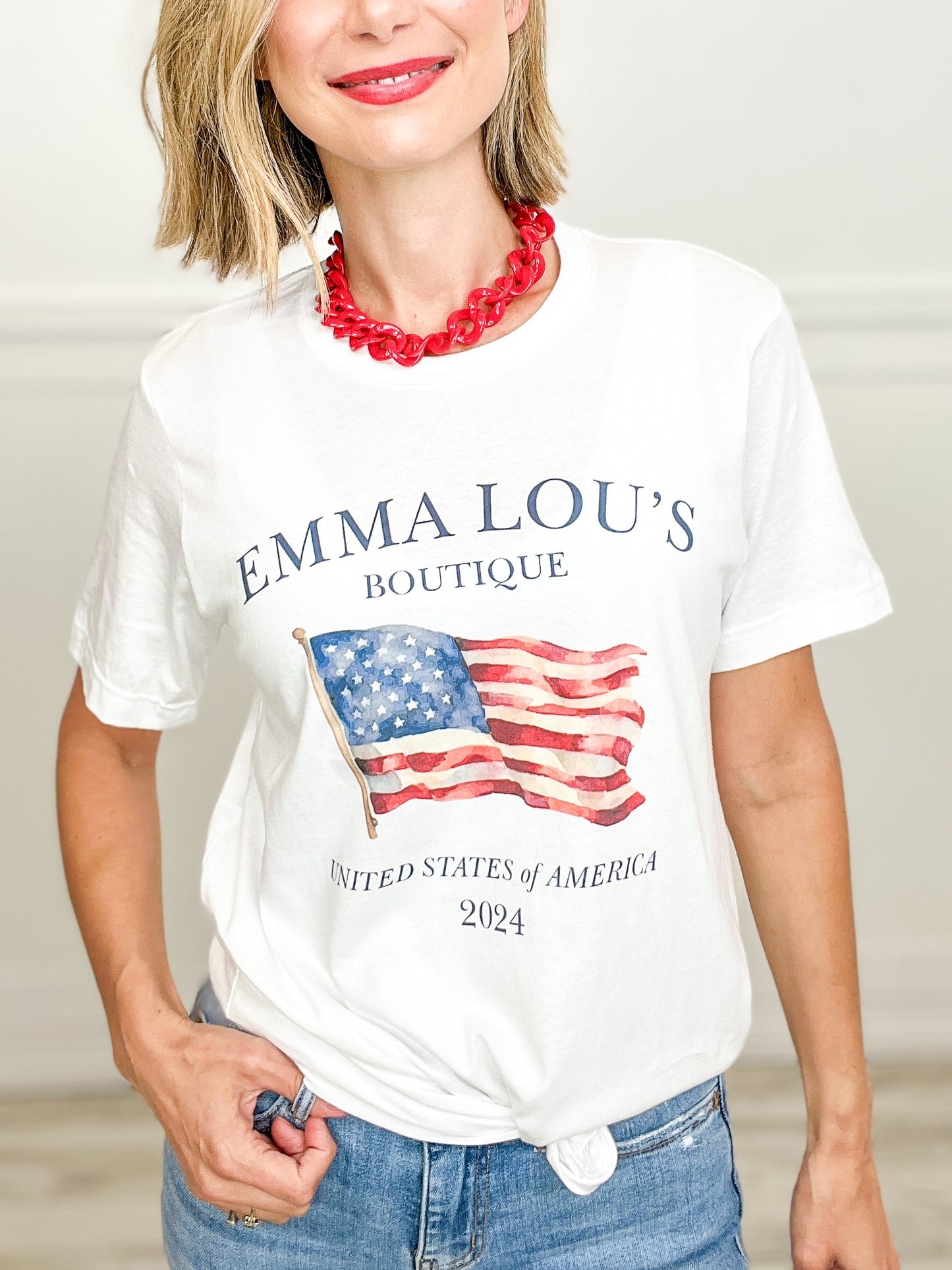 ELB American Flag Graphic Tee