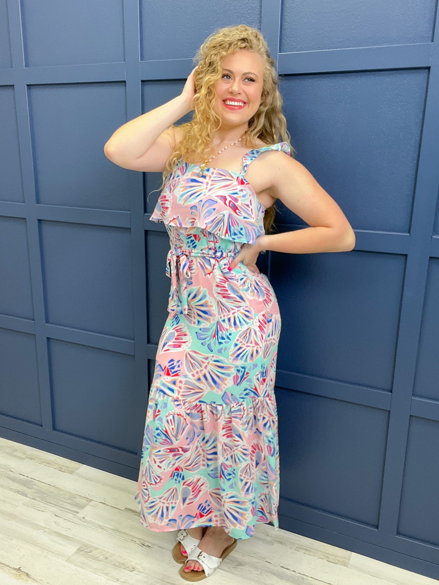 Happiness is a Habit Maxi Dress