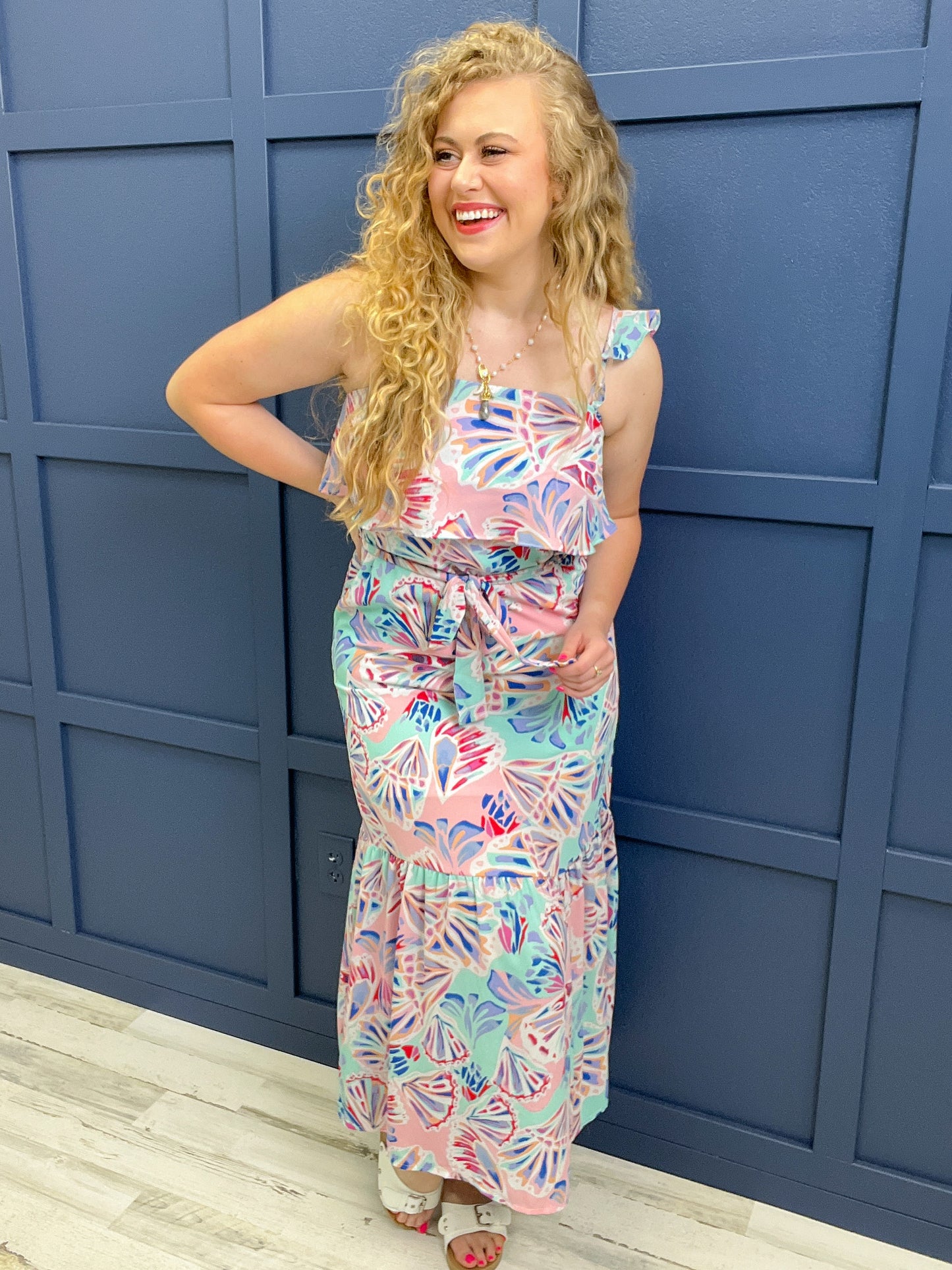 Happiness is a Habit Maxi Dress