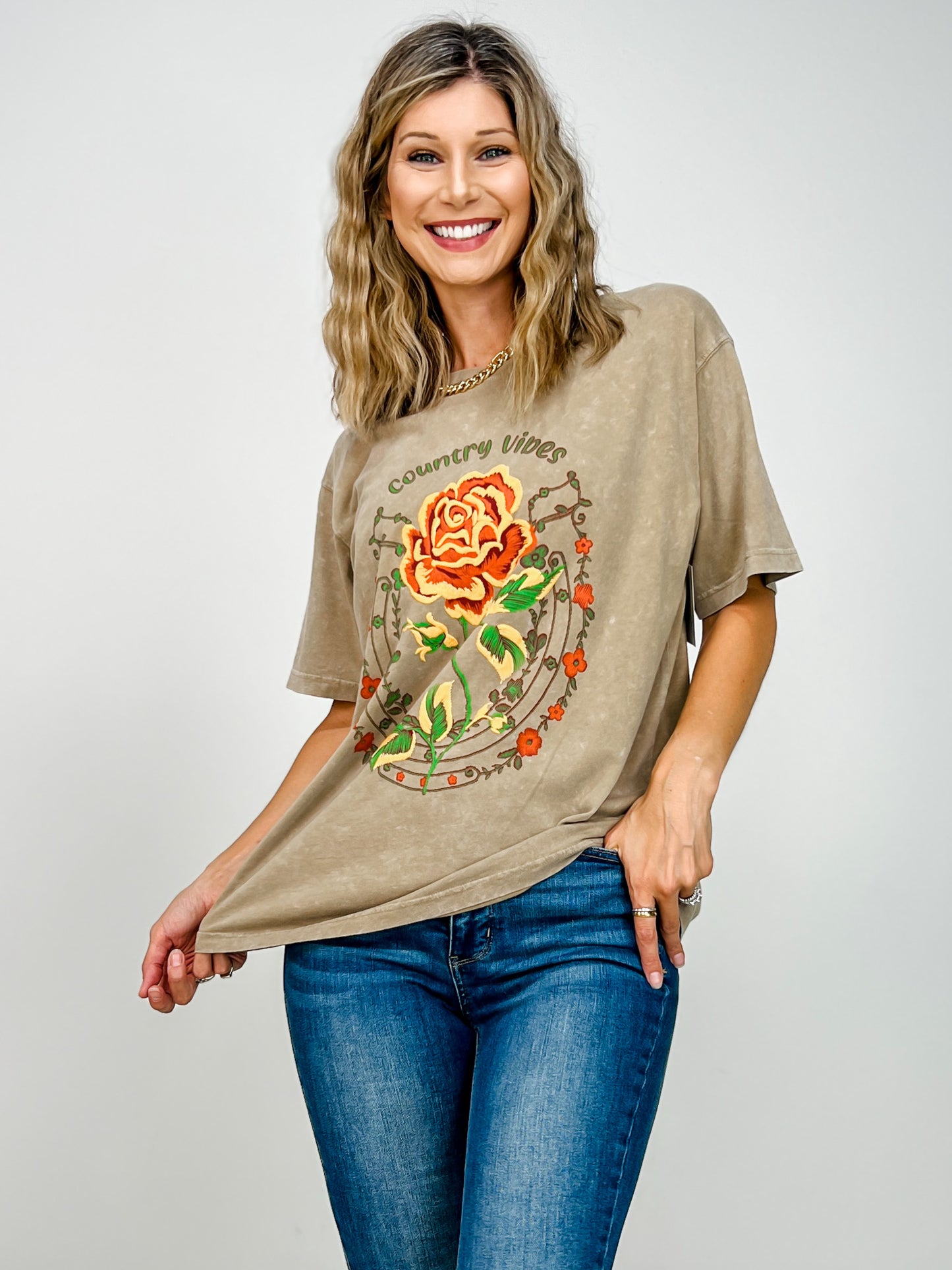 Puff Country Vibes Roses