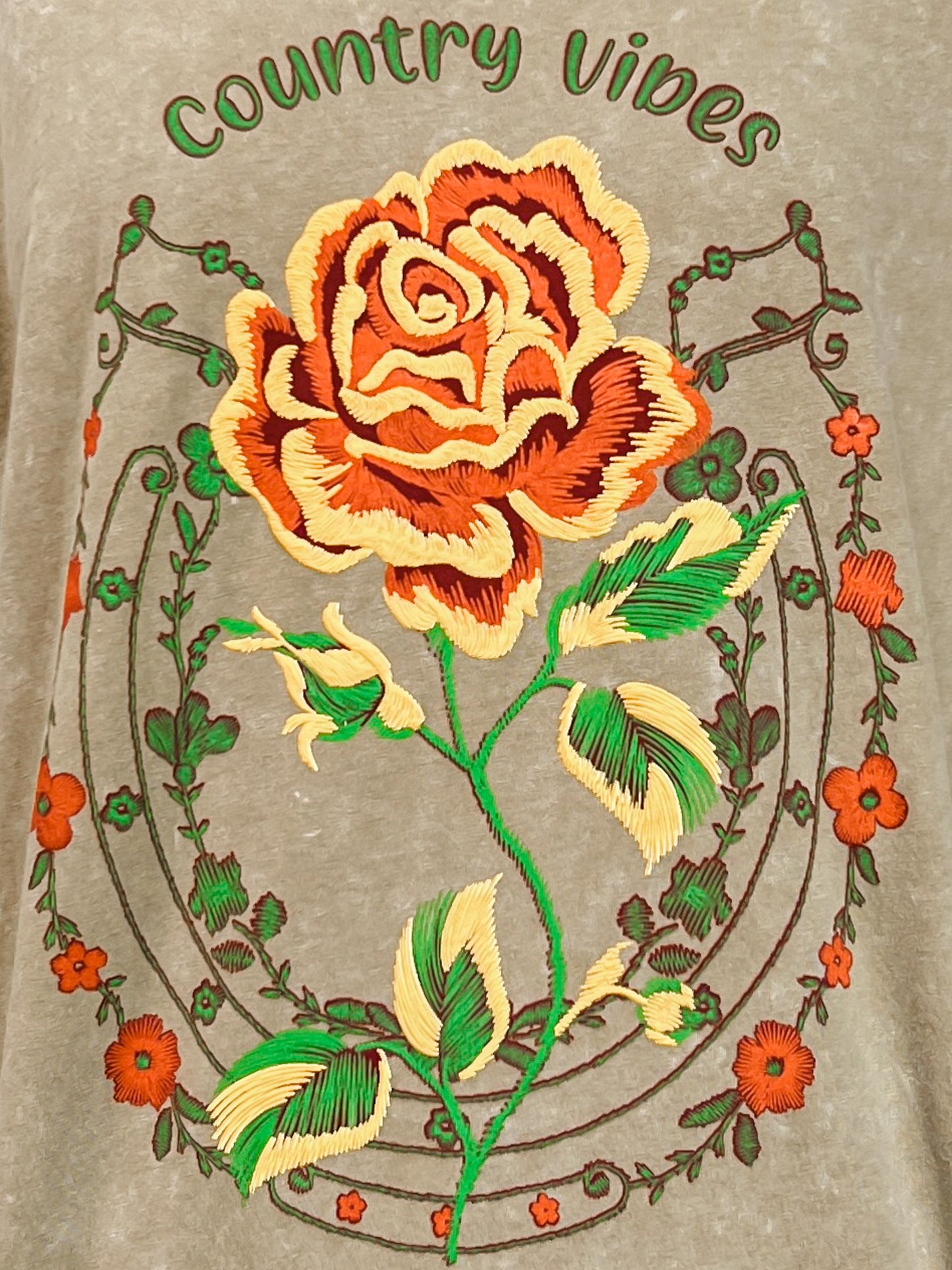 Puff Country Vibes Roses