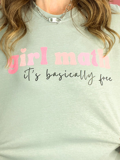 Girl Math Graphic Tee
