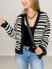 Lightweight Knit Long Sleeve Button Front Cardigan