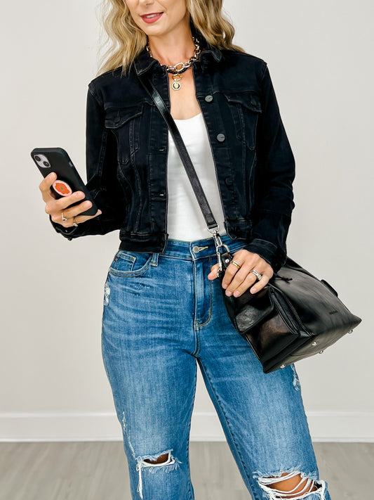 Black Denim Jacket