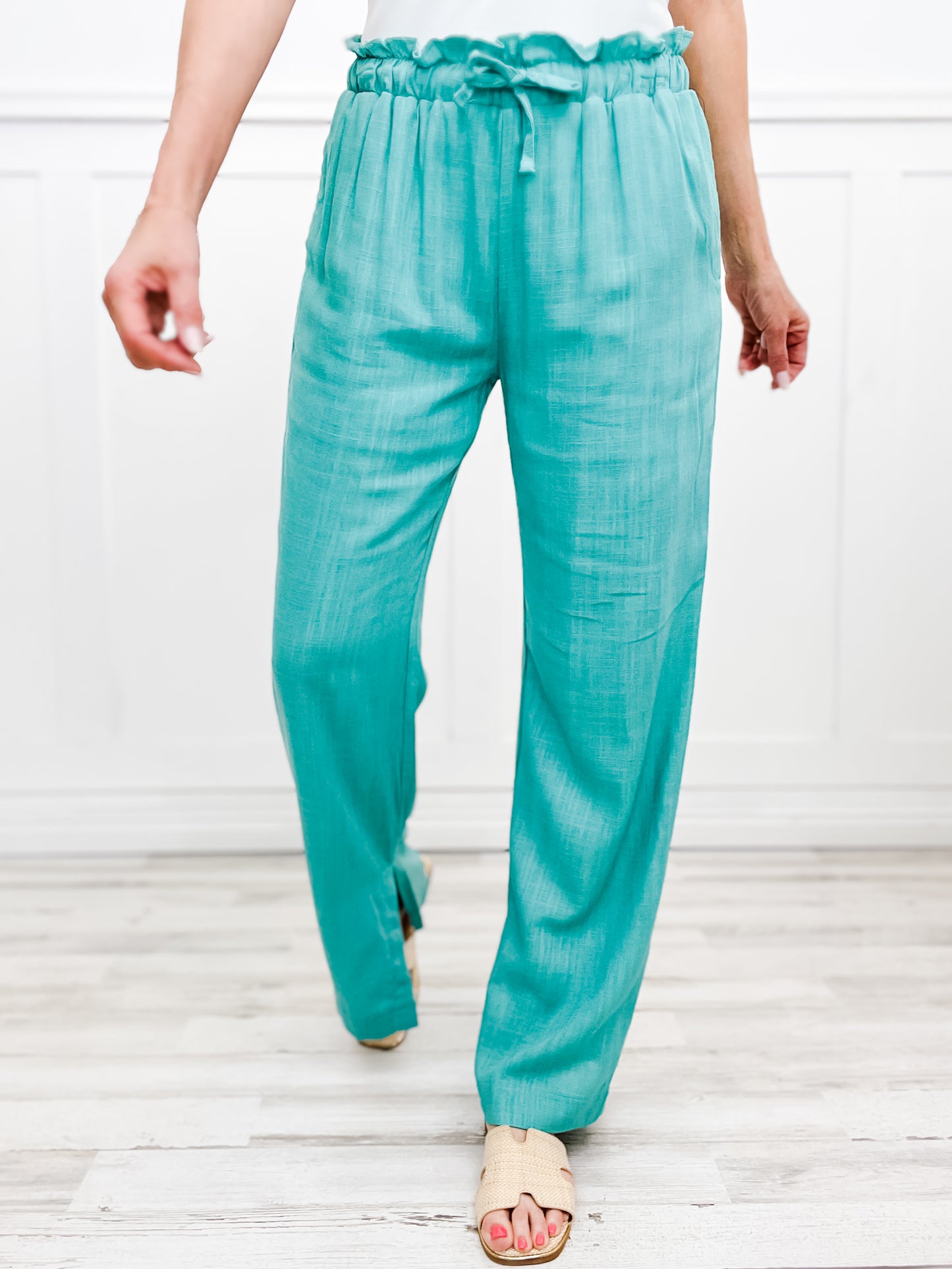 Vacation Ready Wide Leg Resort Pants