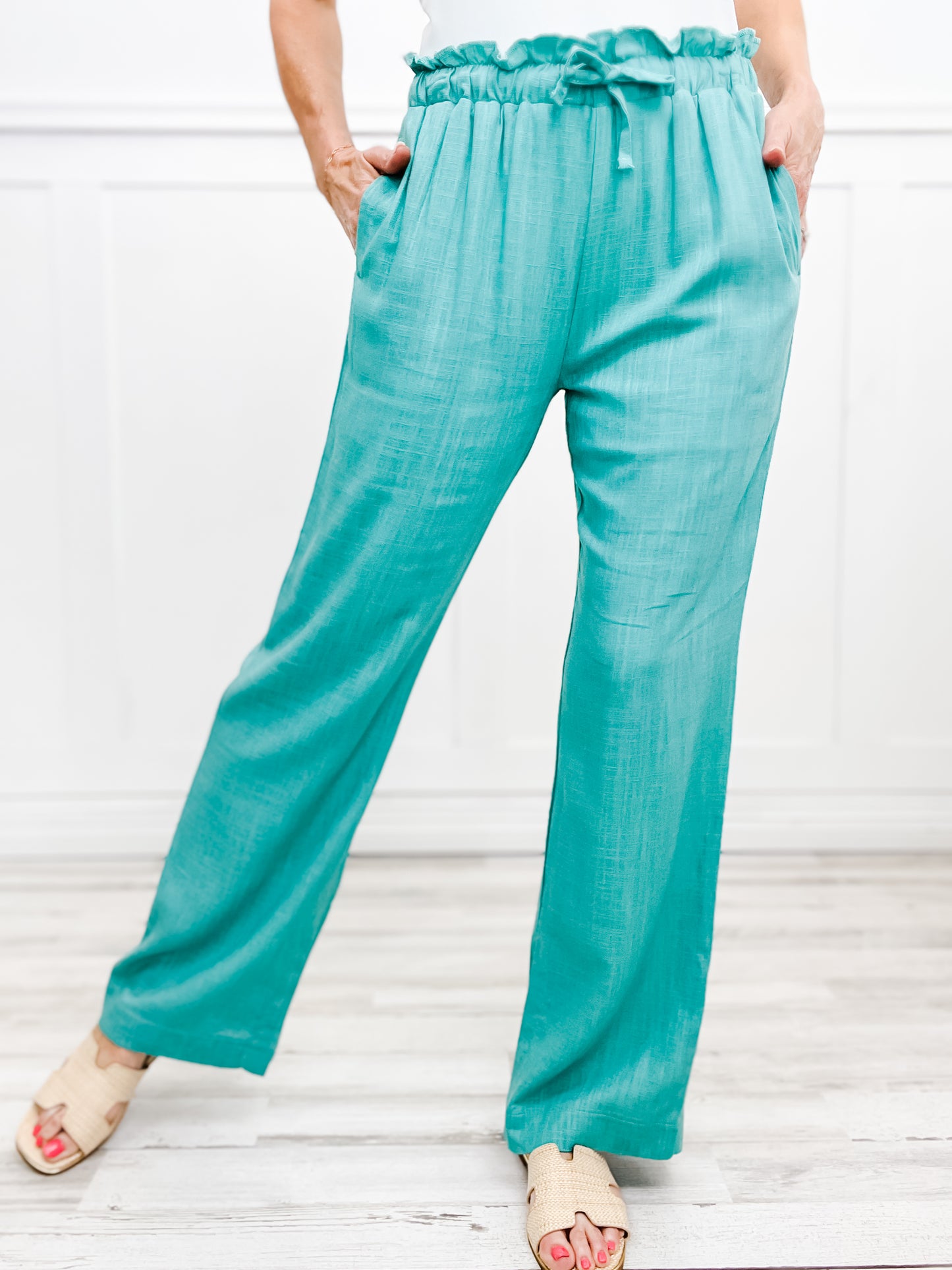 Vacation Ready Wide Leg Resort Pants