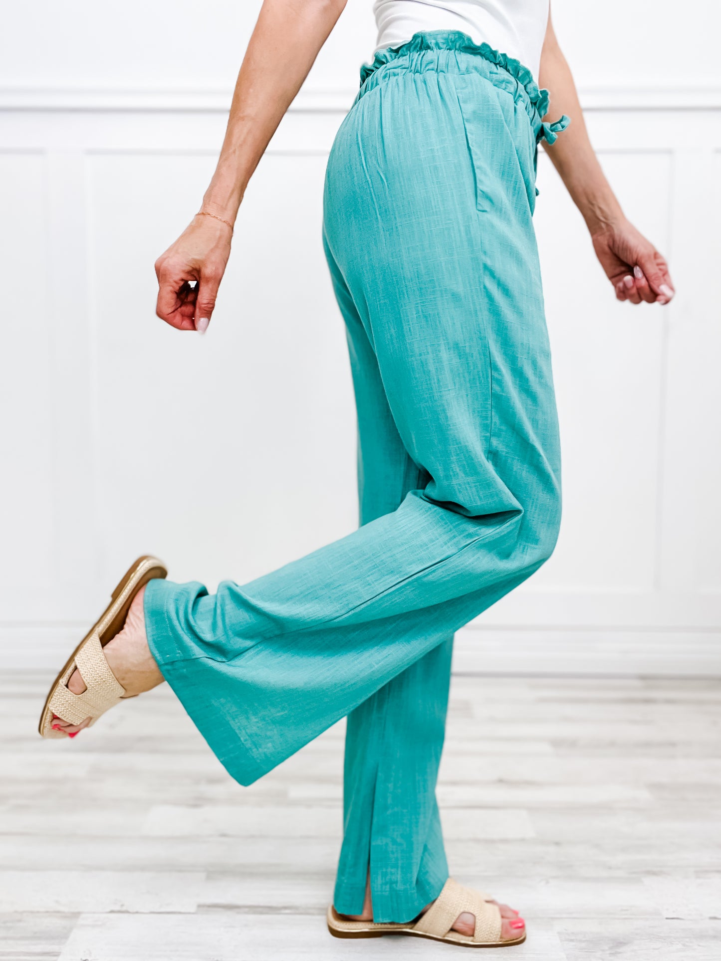 Vacation Ready Wide Leg Resort Pants