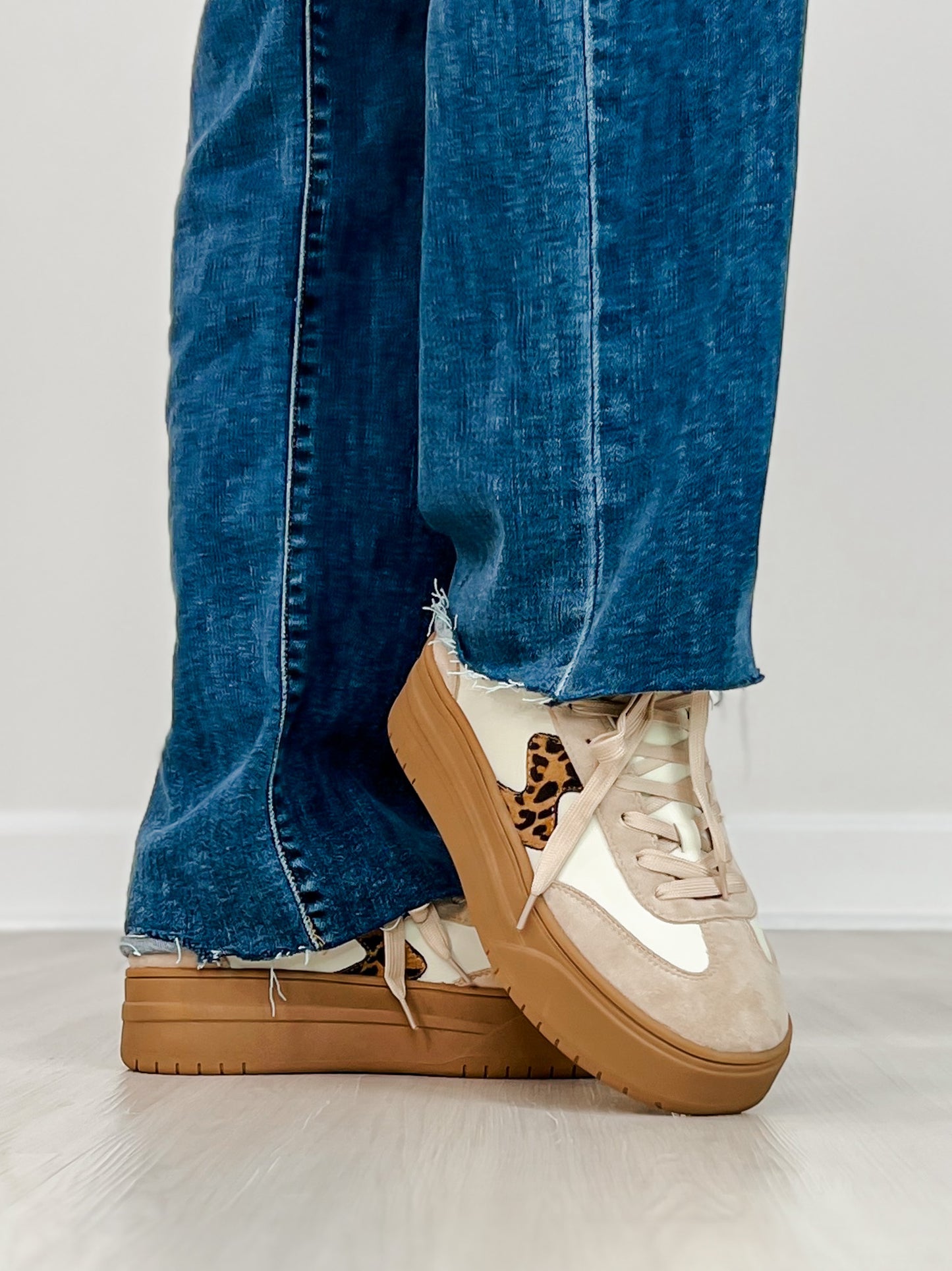 Corkys Pop Off Tennis Shoes in IVORY