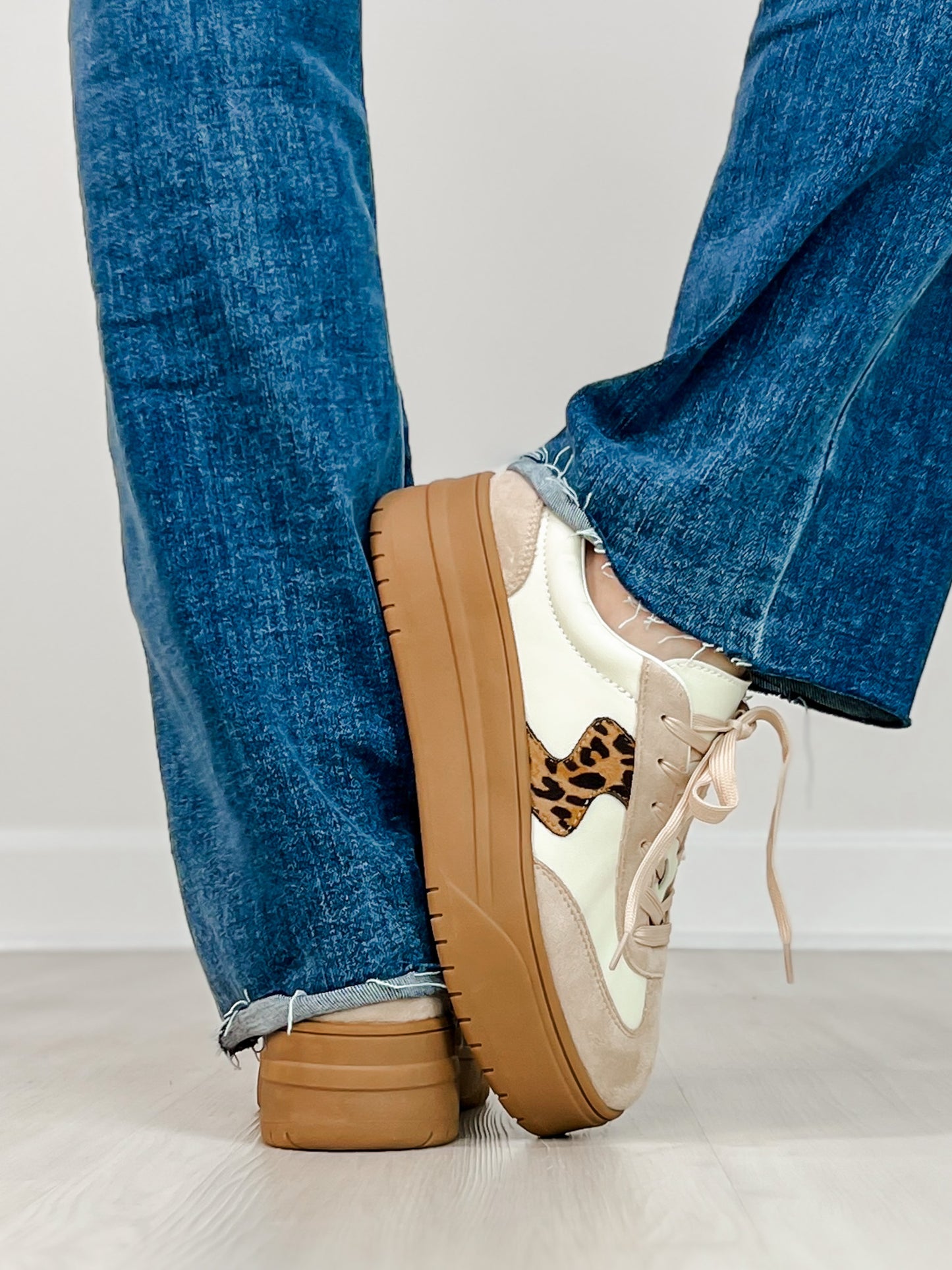 Corkys Pop Off Tennis Shoes in IVORY