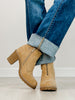 Corkys Graham Cracker Booties in SAND FAUX SUEDE