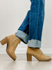 Corkys Graham Cracker Booties in SAND FAUX SUEDE