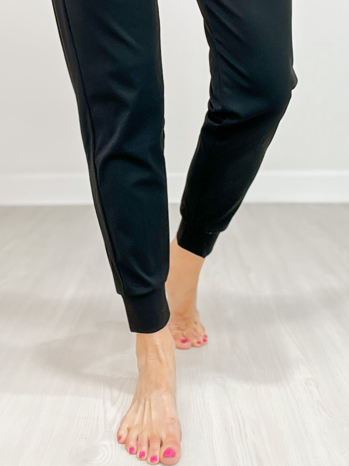 High Waisted Solid Knit Pants
