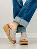 Corkys Neon Moon Cork Wedges in Clear Rhinestone