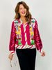 Shard Sequin Sleeve Nutcracker Cardigan