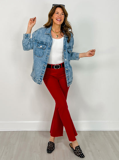 Risen Oversized Denim Jacket