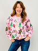 Queen of Sparkles Christmas Icons Sweatshirt