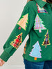 Queen of Sparkles Multi Plaid Christmas Tree Shacket