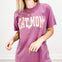 Floral Cat Mom Graphic Tee