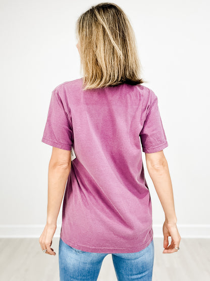 Floral Cat Mom Graphic Tee