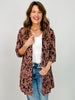 3/4" Sleeve Lizzy Classic Open Front Cardigan
