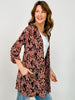 3/4" Sleeve Lizzy Classic Open Front Cardigan