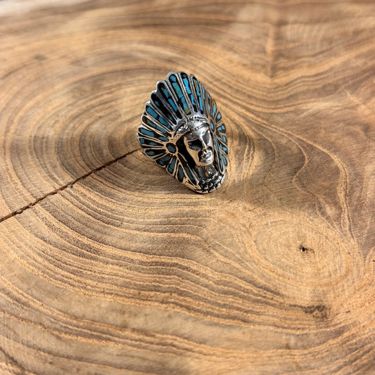 Turquoise Chief Head Ring