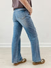Judy Blue OASIS Mid-Rise 90's Straight Rigid Magic Distressed Jeans