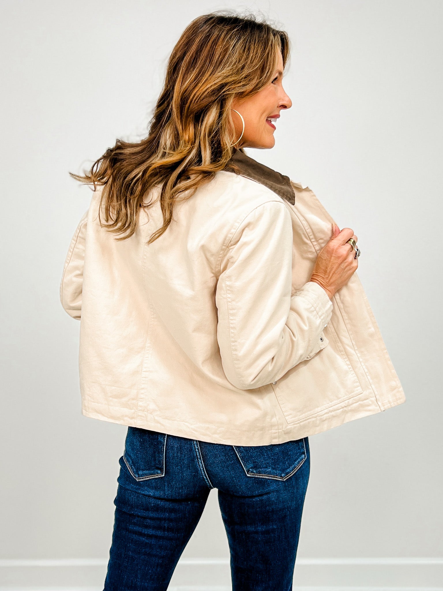 Heavy Garment Washed Canvas Barn Jacket