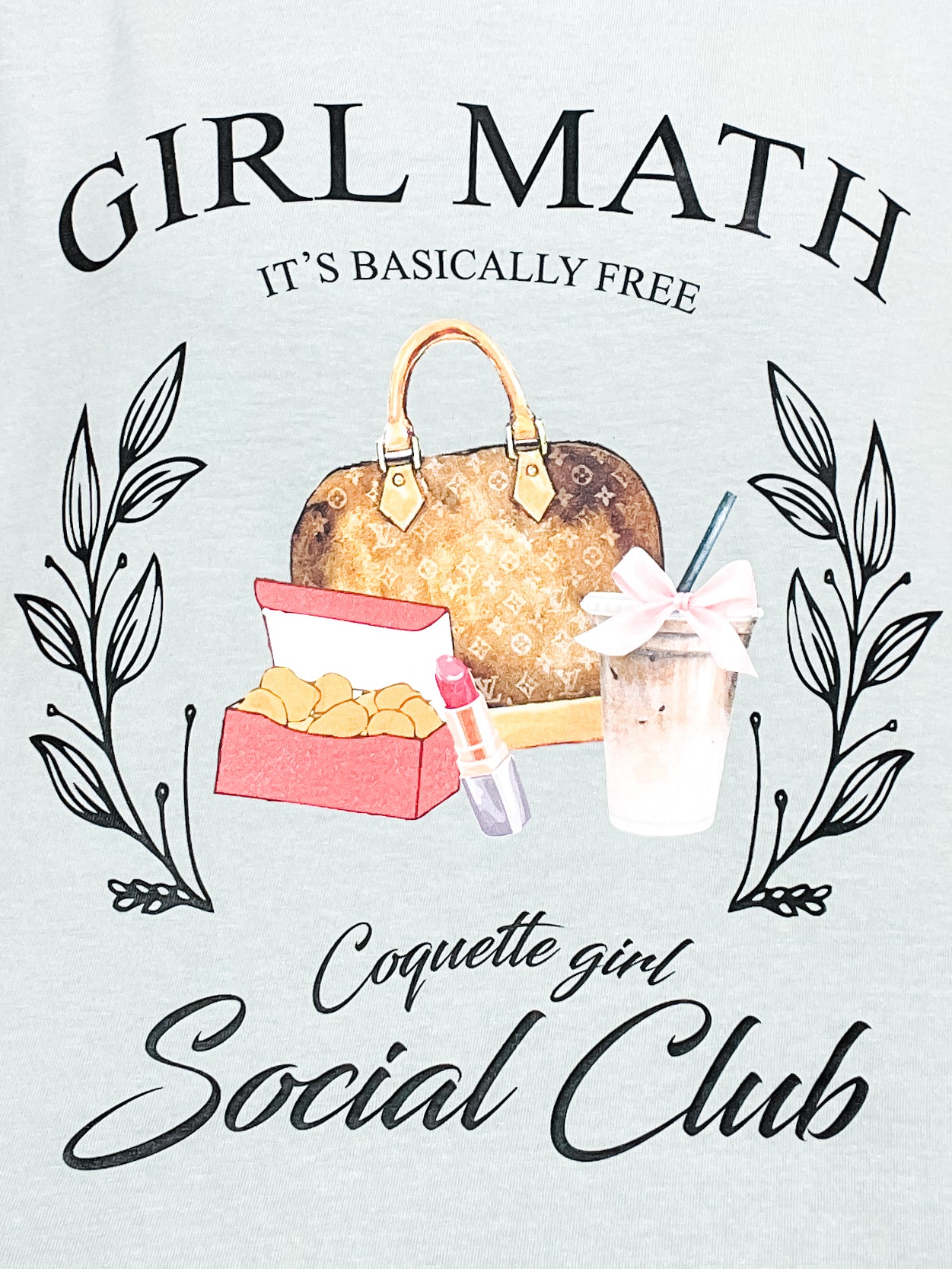 Girl Math Social Club Graphic Tee