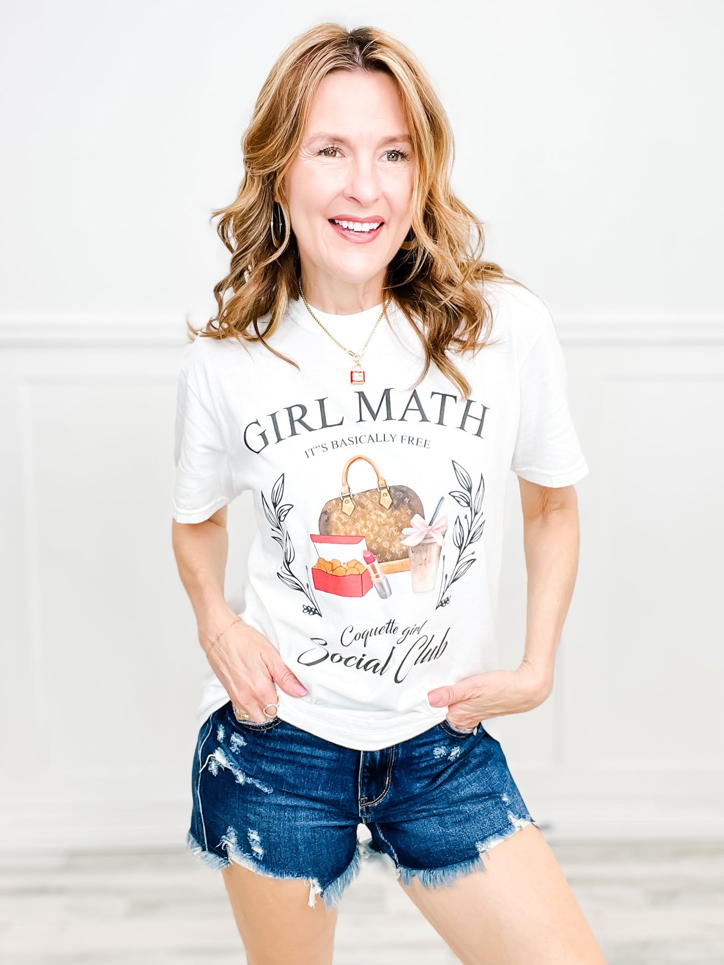 Girl Math Social Club Graphic Tee