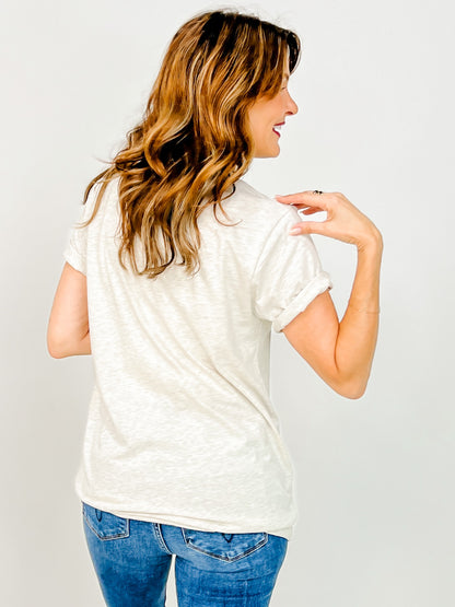 Lace Trimmed Pumpkin Graphic Tee
