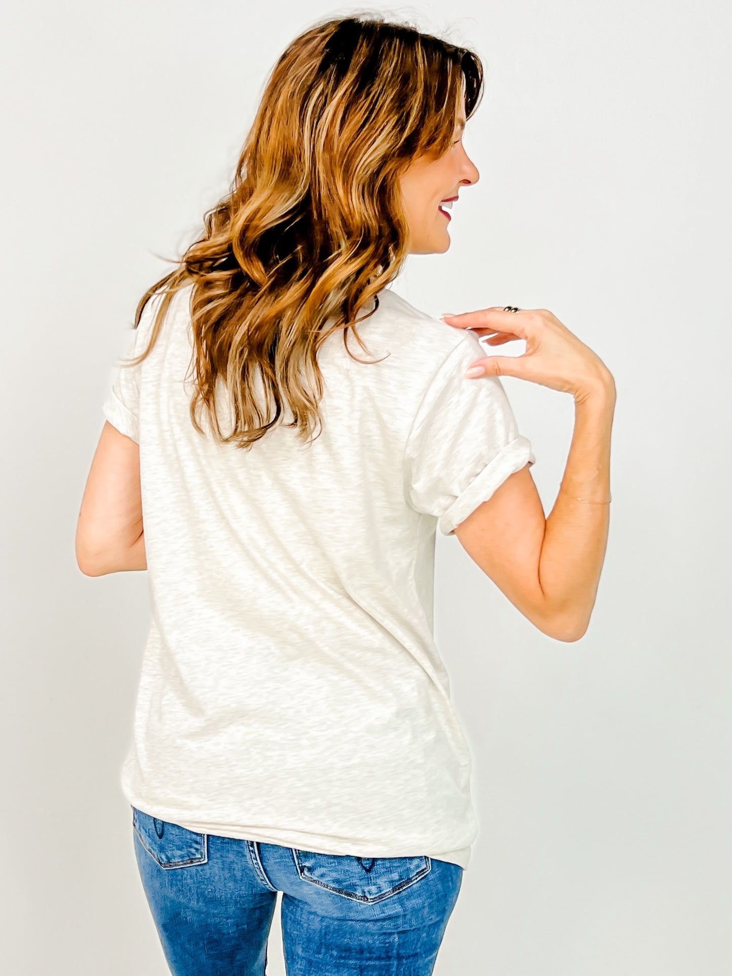 Lace Trimmed Pumpkin Graphic Tee