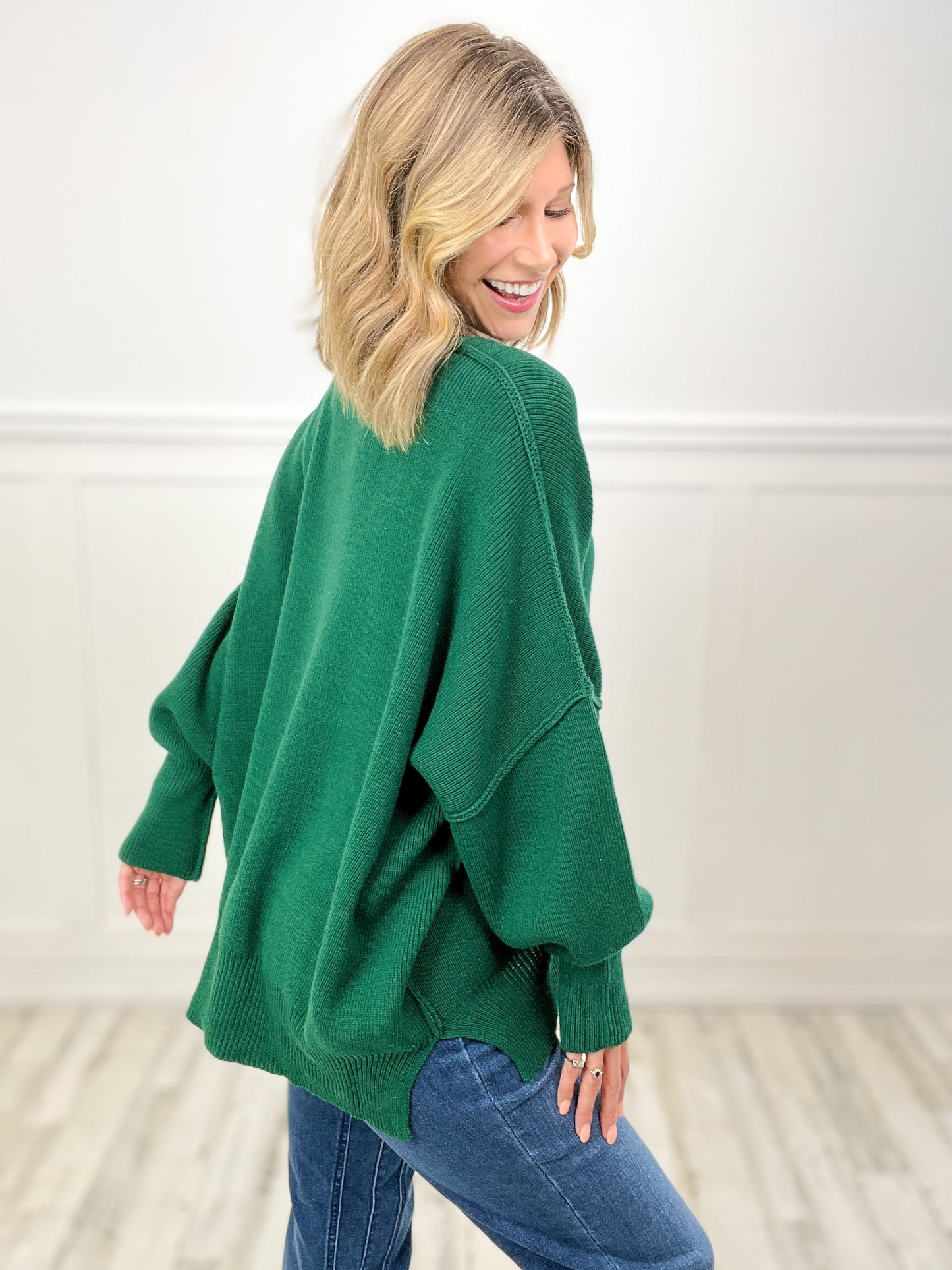 Cozy up Comfort Oversized Sweater Top