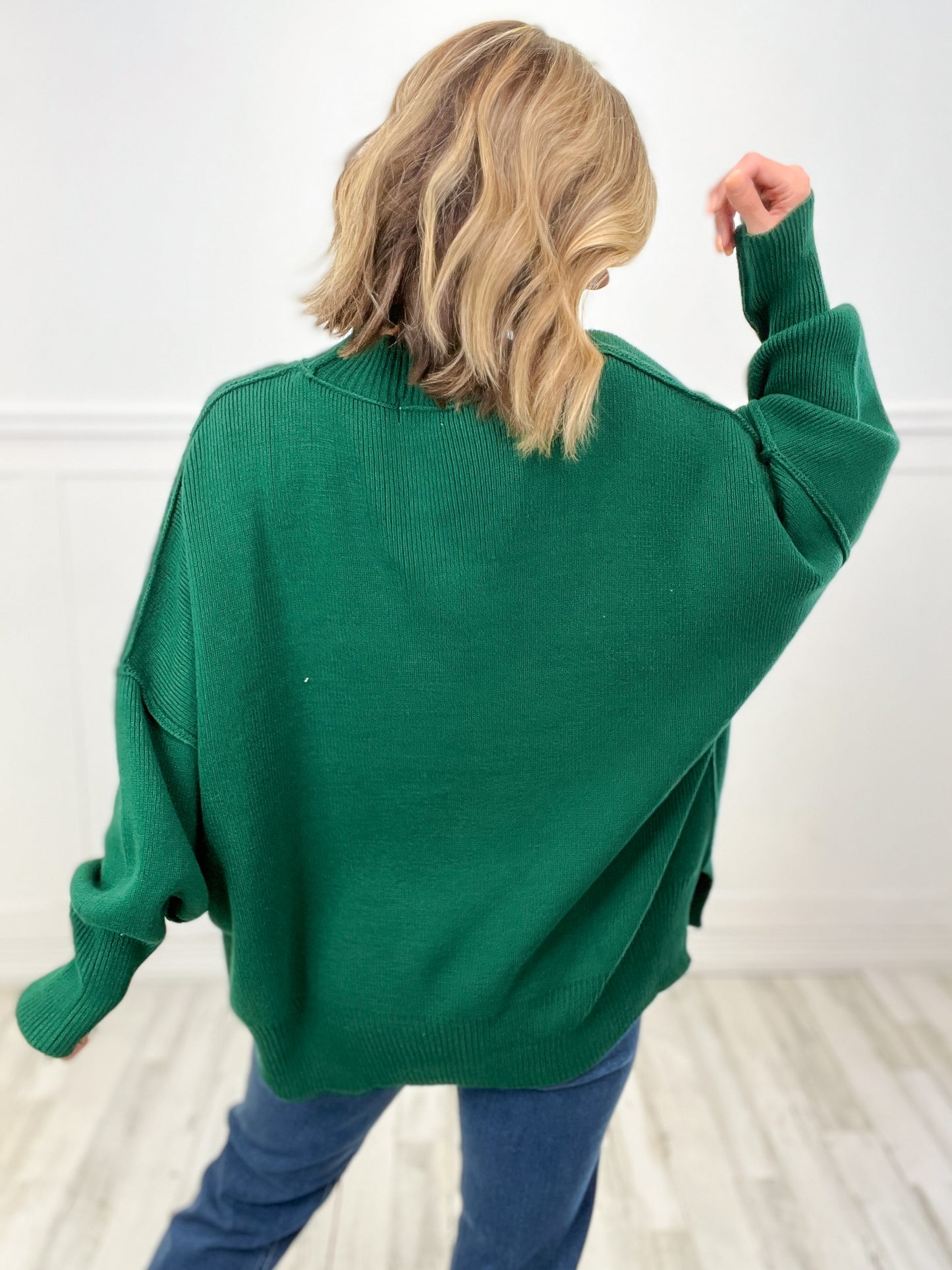 Cozy up Comfort Oversized Sweater Top