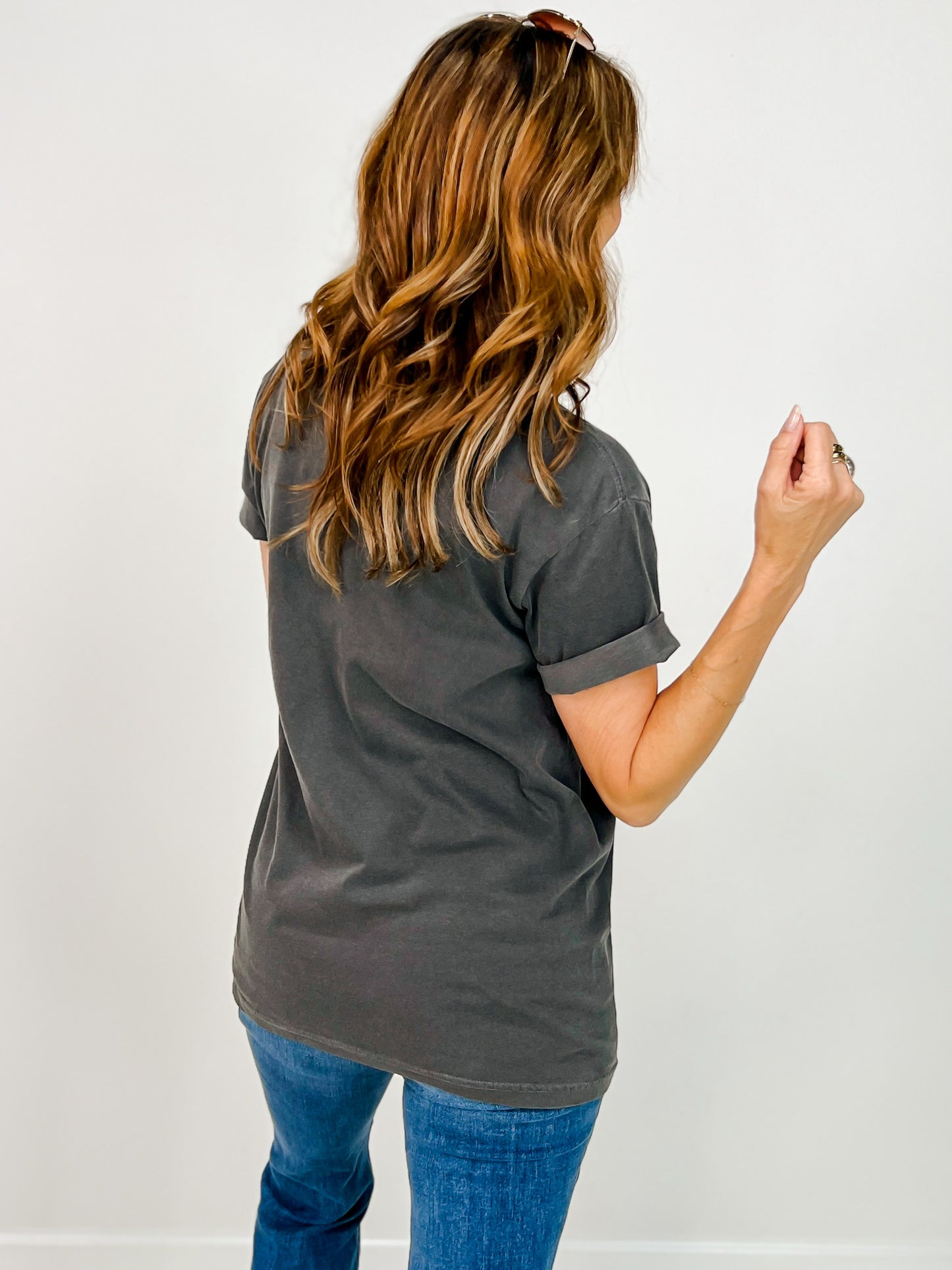 Quilted Cozy Graphic Tee