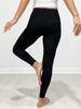 Full Length Yoga Stitch Leggings with Key Pocket